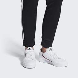 Adidas Continental 80 Női Originals Cipő - Fehér [D92535]